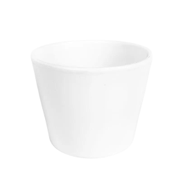 Osłonka Stożek biały połysk | 12 cm