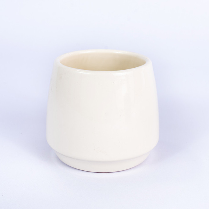 Osłonka kremowy połysk| 6 cm
