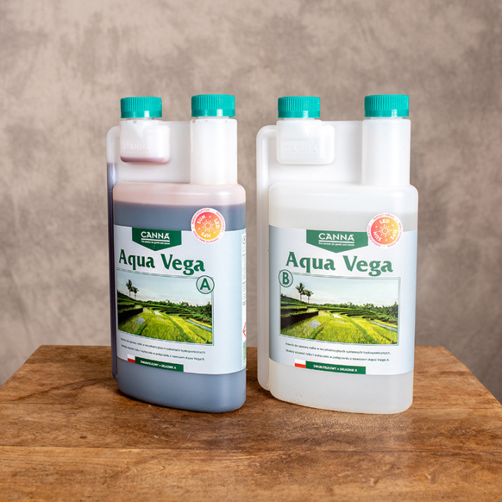 Nawóz 'Aqua Vega' | Wzrost w uprawie hydroponicznej