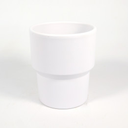 Osłonka ceramiczna Halo | Biała mat ⌀10 cm | Tomaszewski