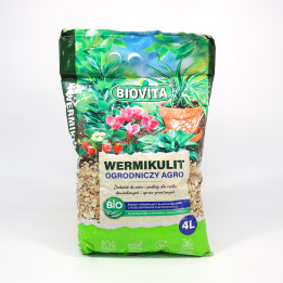 Wermikulit ogrodniczy Agro 4 l Biovita | Tomaszewski