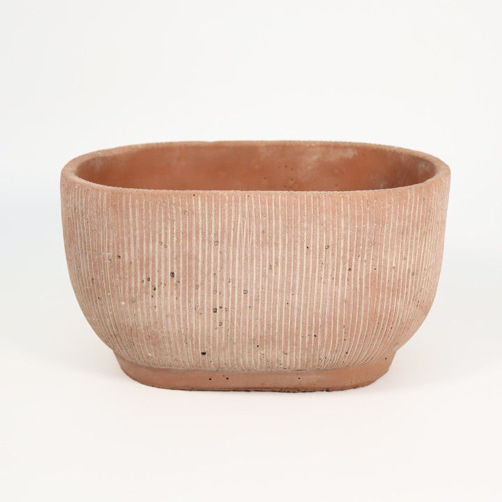 Osłonka ceramiczna Cintura Terra Flores 24 cm | Tomaszewski