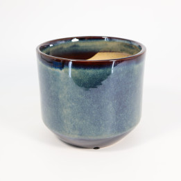 Osłonka ceramiczna Laguna Blue ⌀ 14 cm | Tomaszewski