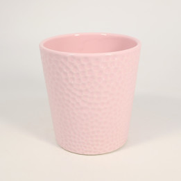 Osłonka ceramiczna Blush różowa ⌀ 11 cm | Tomaszewski