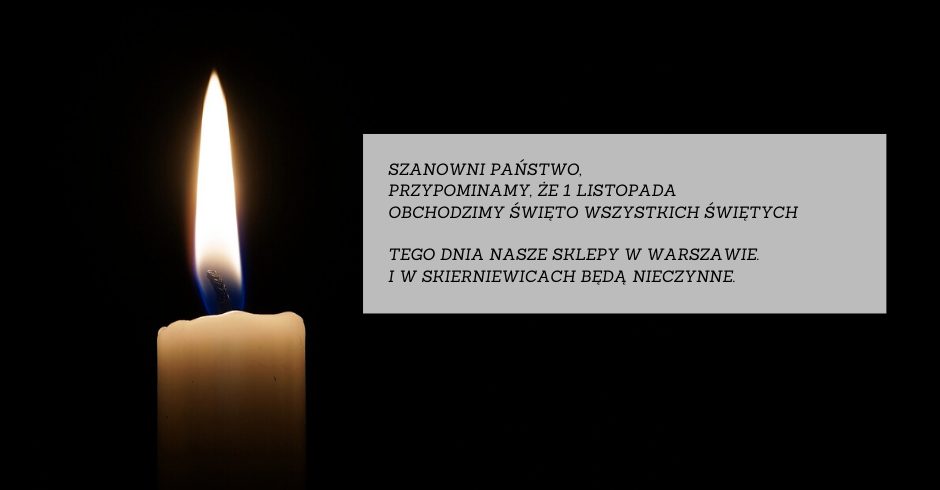 1 listopada - Święto Wszystkich Świętych
